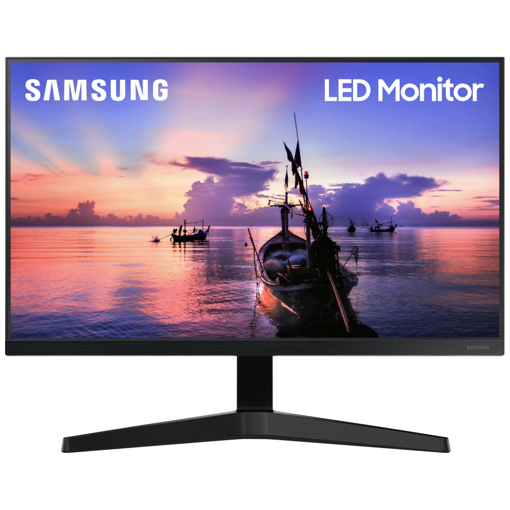  Monitor LED Samsung LF24T350FHRXEN, IPS, 23.8", Full HD, HDMI, FreeSync, Vesa, Negru 