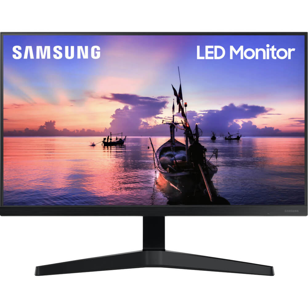 Monitor LED Samsung LF27T350FHRXEN, 27?, Full HD, HDMI, FreeSync, Flicker Free, Negru