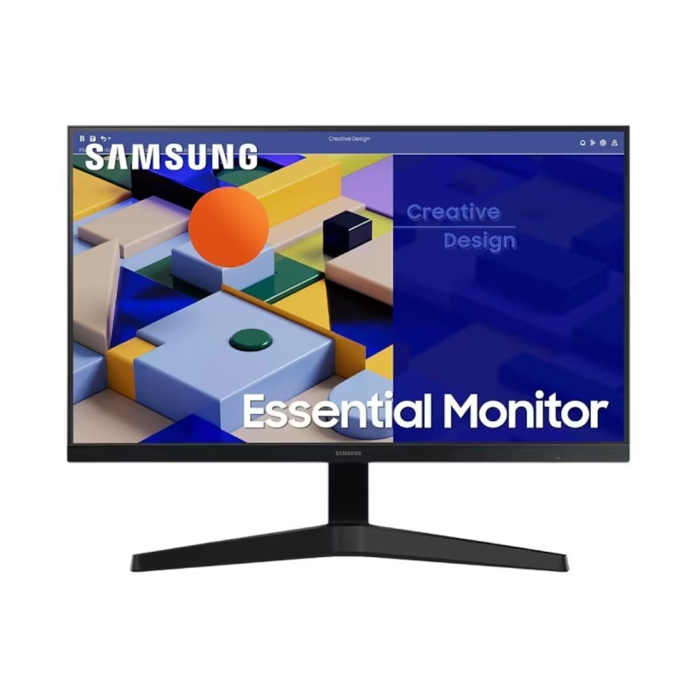  Monitor Samsung LS27C314EAUXEN, 27", Full HD, IPS, 75 Hz, 5 ms, HDMI, Negru 