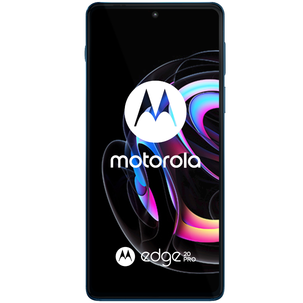 Telefon mobil Motorola Moto Edge 20 Pro, 256GB, 12GB, Dual SIM, Blue Vegan Leather Flanco.ro imagine noua idaho.ro