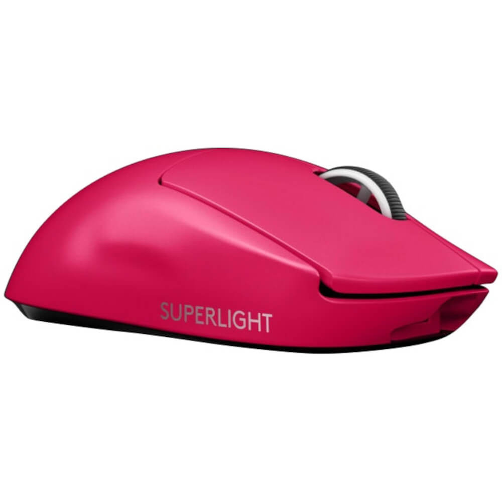 Mouse Gaming Wireless Logitech Pro X Superlight, 25600 Dpi, Senzor Lightspeed Hero, Roz