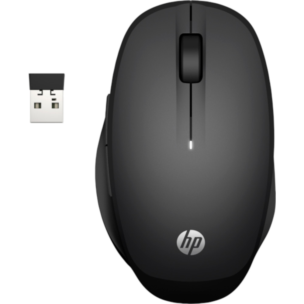 Mouse wireless HP 300, Bluetooth, Negru