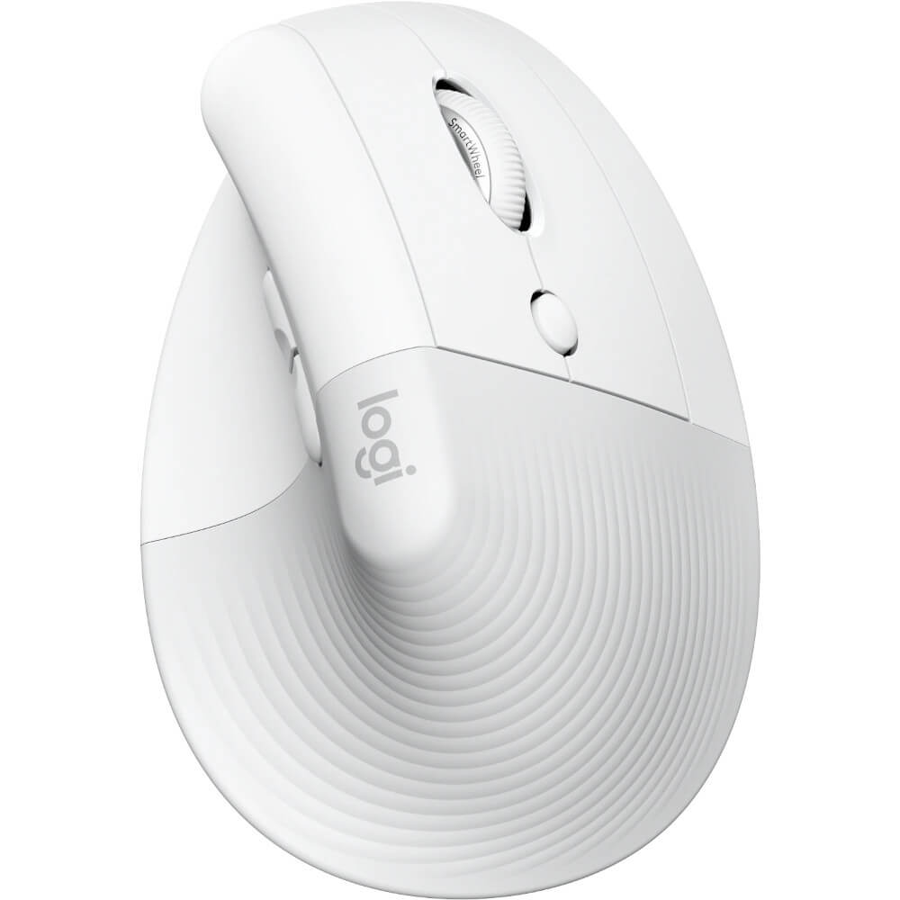 Mouse wireless Logitech Lift for Mac, 4000 DPI, Pale Grey