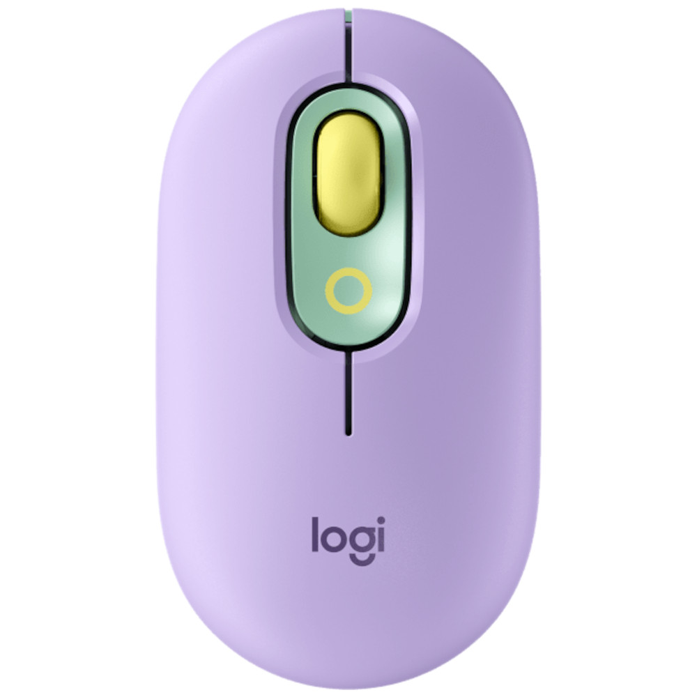 Mouse Wireless Logitech Pop Daydream, Ambidextru, 1000dpi, Usb, Mov