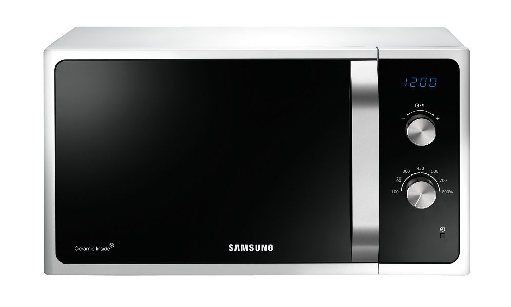 Cuptor cu microunde Samsung MS23F301EAW/OL, 800 W, 23 L