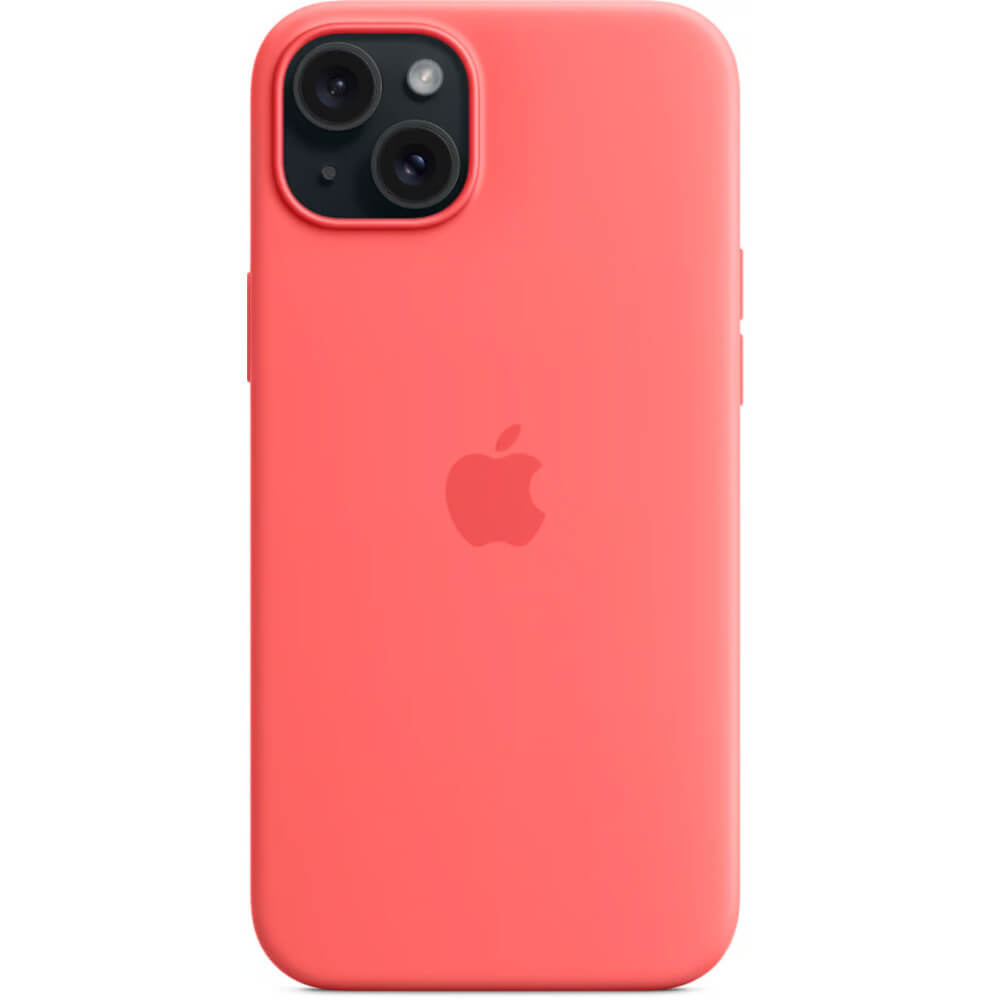 Husa De Protectie Apple Silicone Case With Magsafe Pentru Iphone 15 Plus, Guava