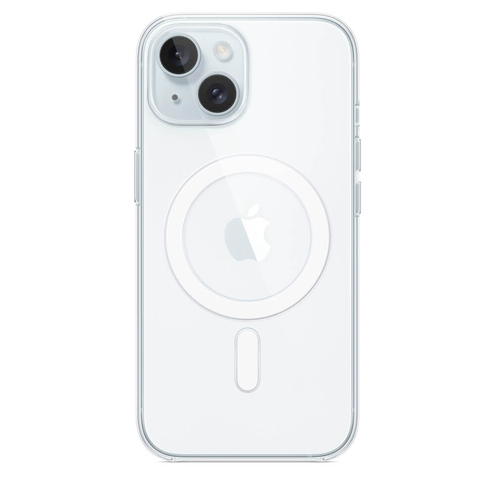 Husa de protectie Apple Clear Case cu MagSafe pentru iPhone 15 Plus