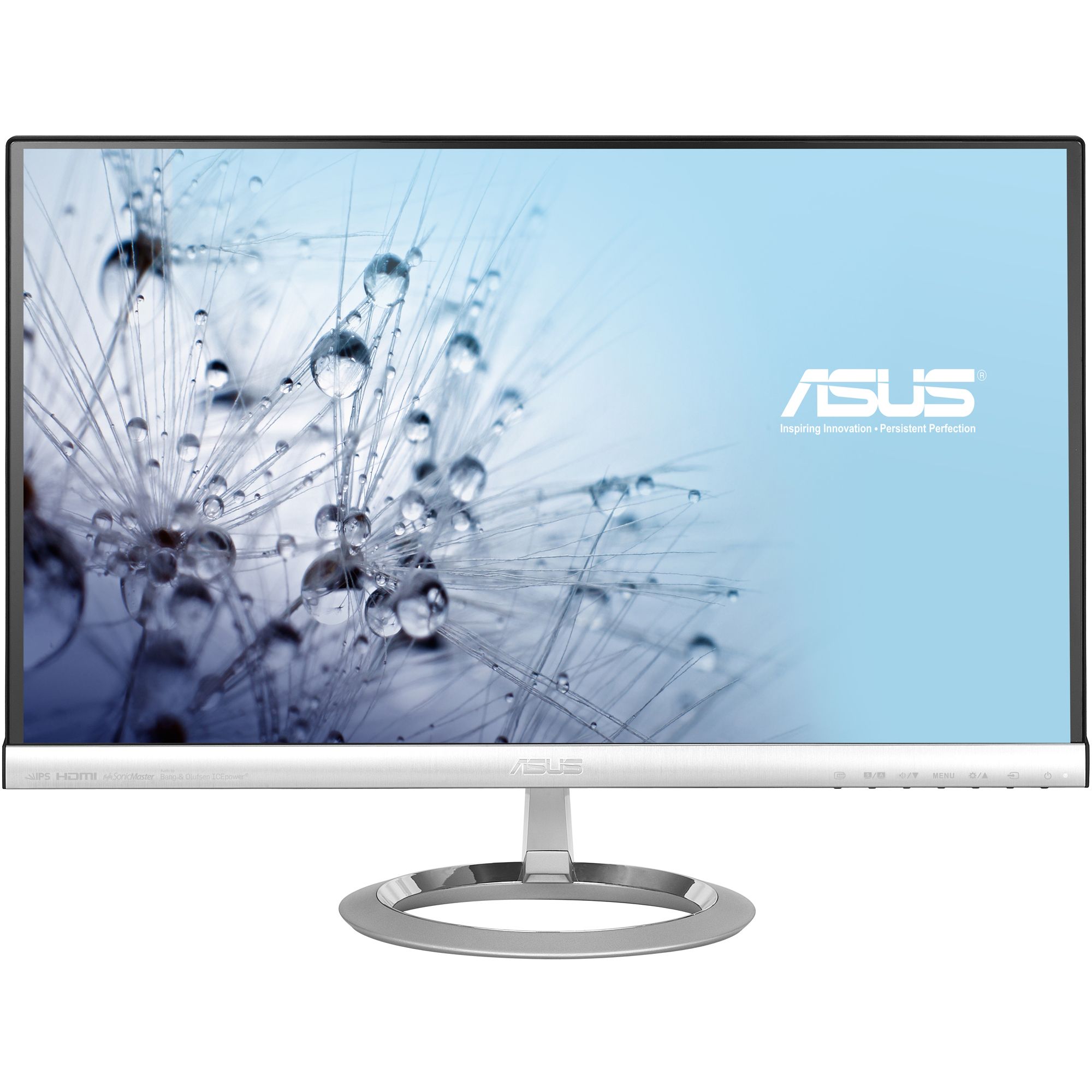  Monitor LED Asus MX239H, 23", Full HD, Argintiu/Negru 
