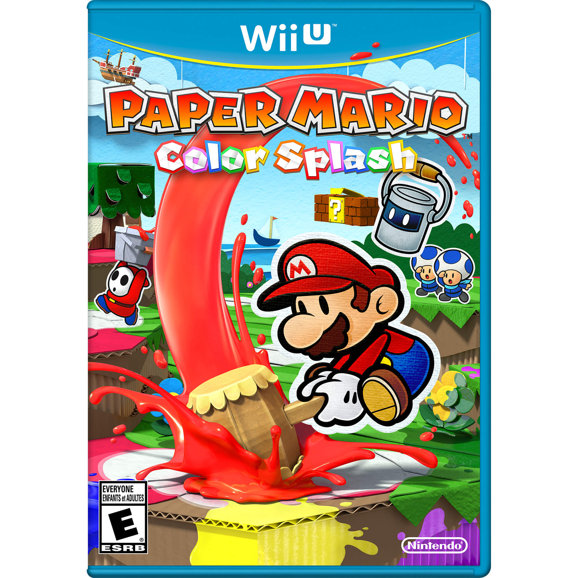  Joc Nintendo WiiU Paper Mario Color Splash 