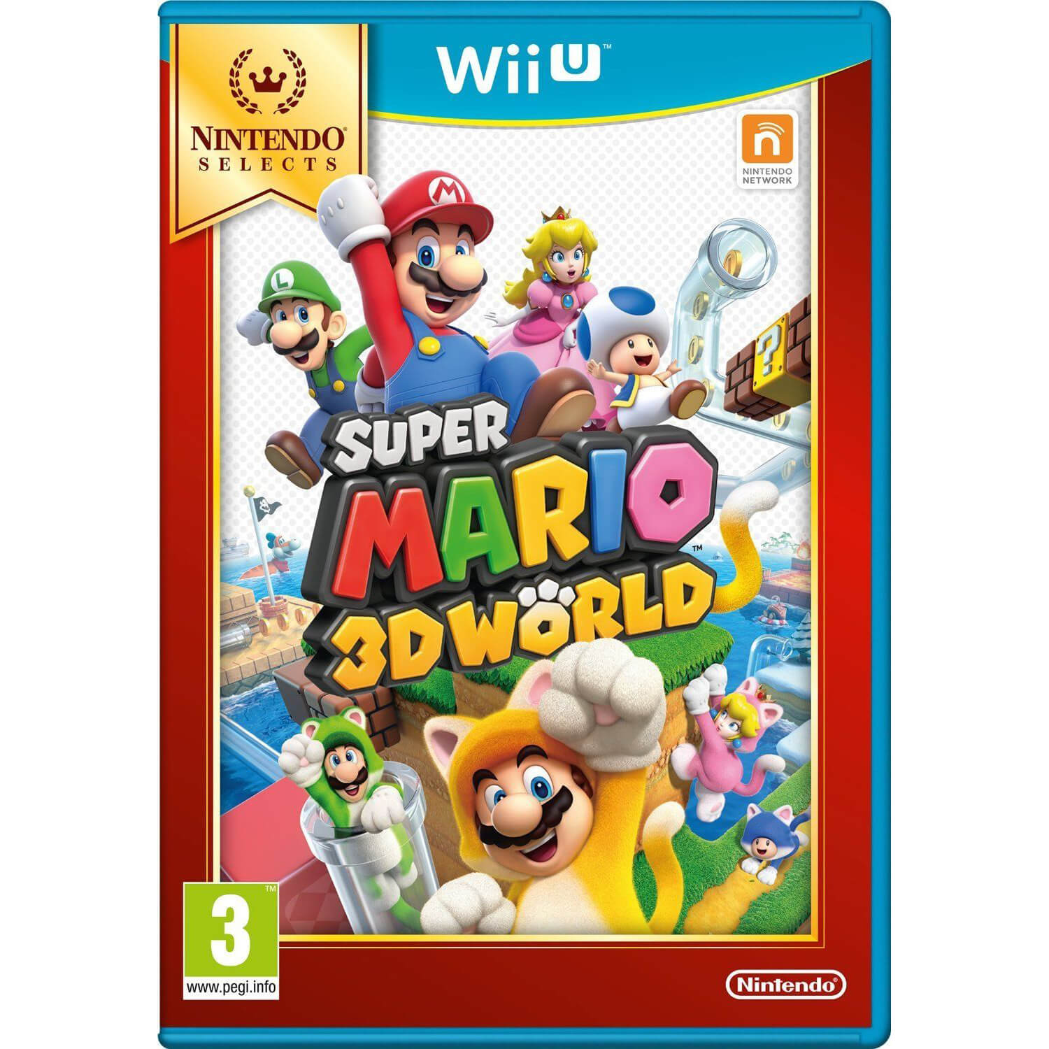 Joc Nintendo WiiU Super Mario 3D World Selects