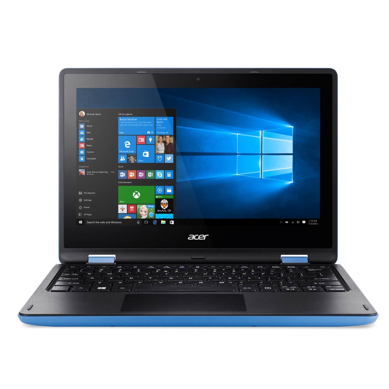  Laptop Acer 2 in 1 R3-131T-P0B7, Intel Pentium N3700, 4GB DDR3, HDD 500GB, Intel HD Graphics, Windows 10 Home 