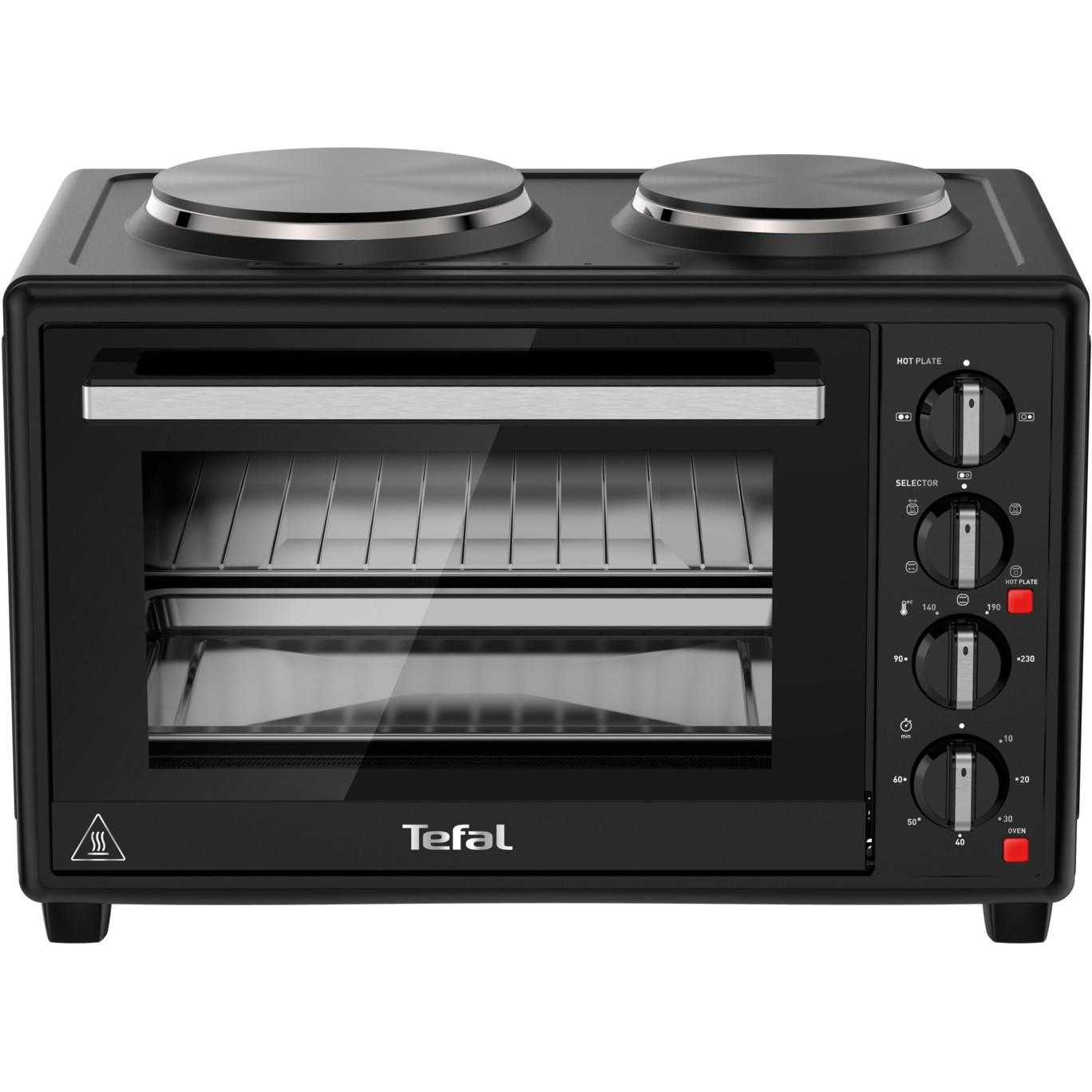 Cuptor Electric Cu 2 Plite Tefal Optimo Of463830, 32 L, Grill, Rotisor