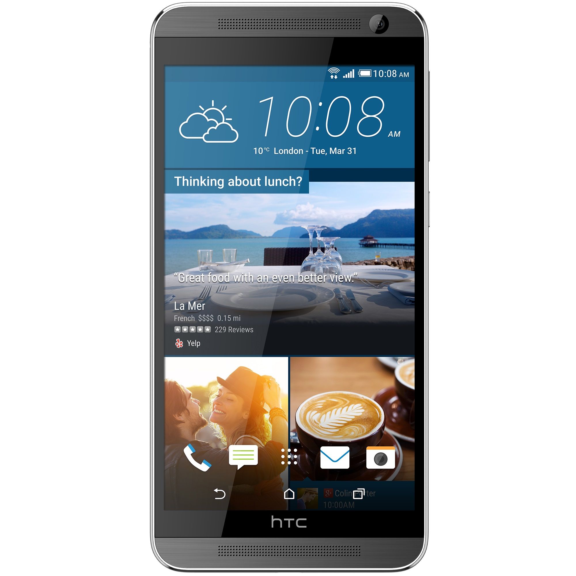 Telefon mobil HTC One E9+, 32GB, Dual SIM, Gri