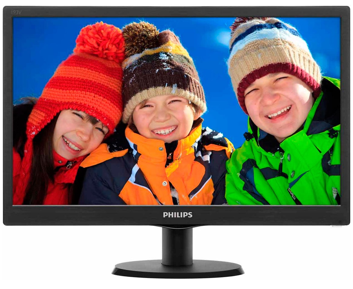  Monitor Philips 18.5", Wide, Negru, 193V5LSB2/10 