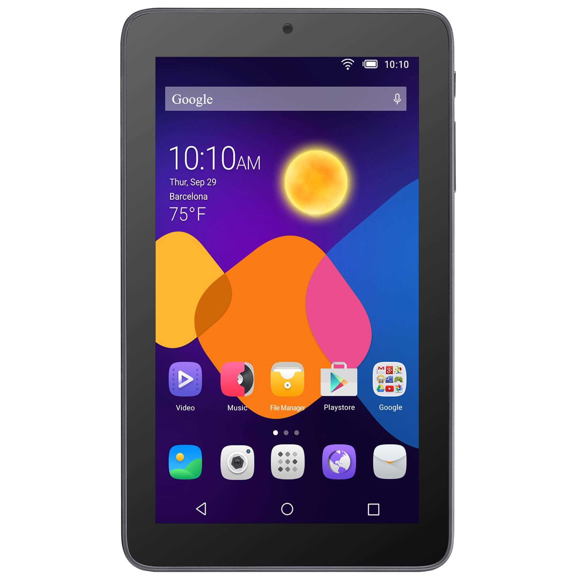  Tableta Alcatel Pixi 3, 7", Quad-Core, 4GB, 3G, Negru 