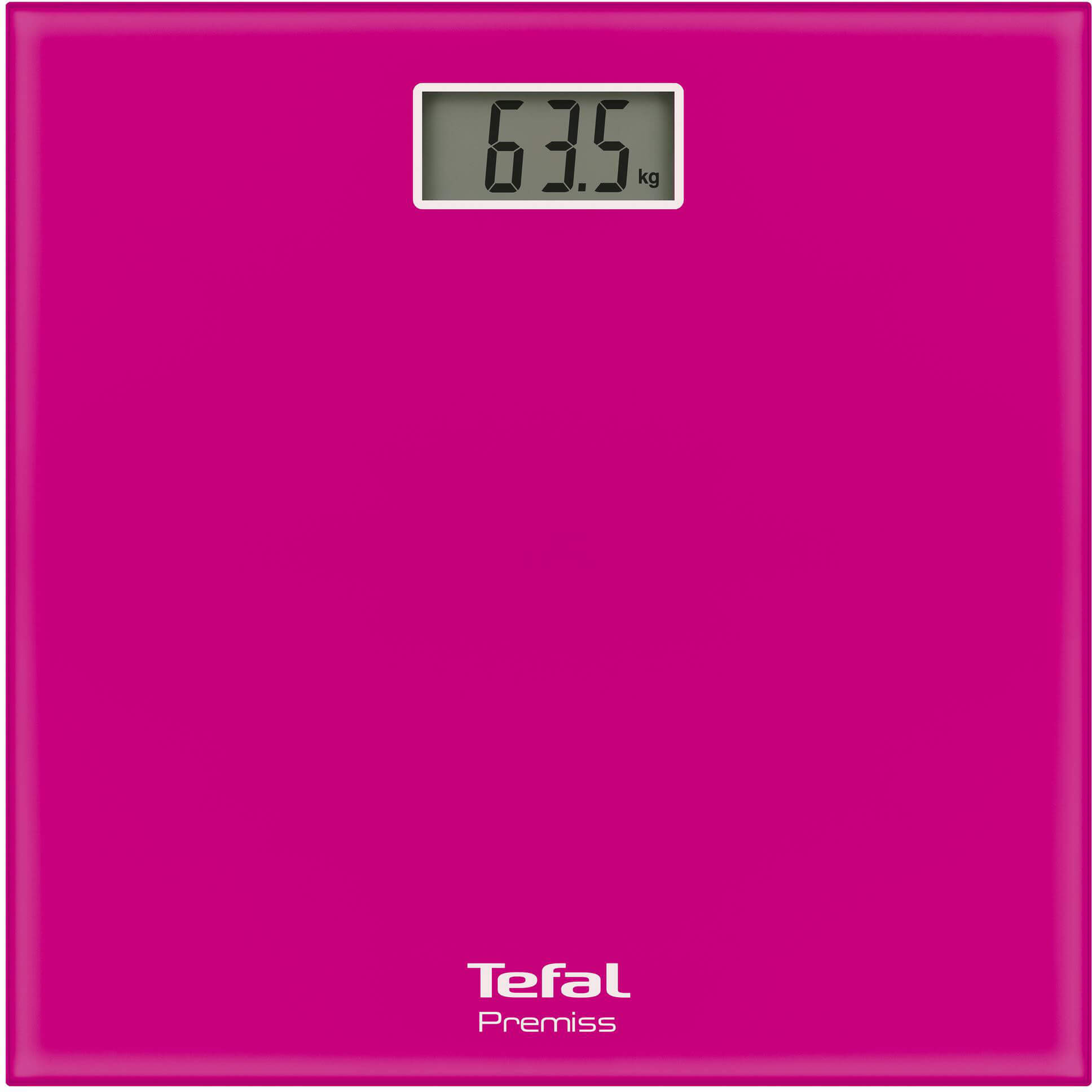 Cantar electronic Tefal Premiss PP1063V0, 160 kg, Roz 