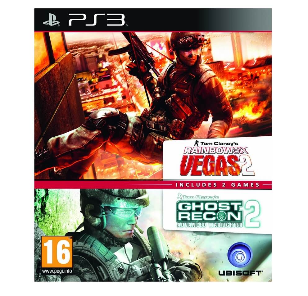  Joc PS3 Ghost Recon: Advanced Warfighter 2 & Rainbow Six Vegas 2 