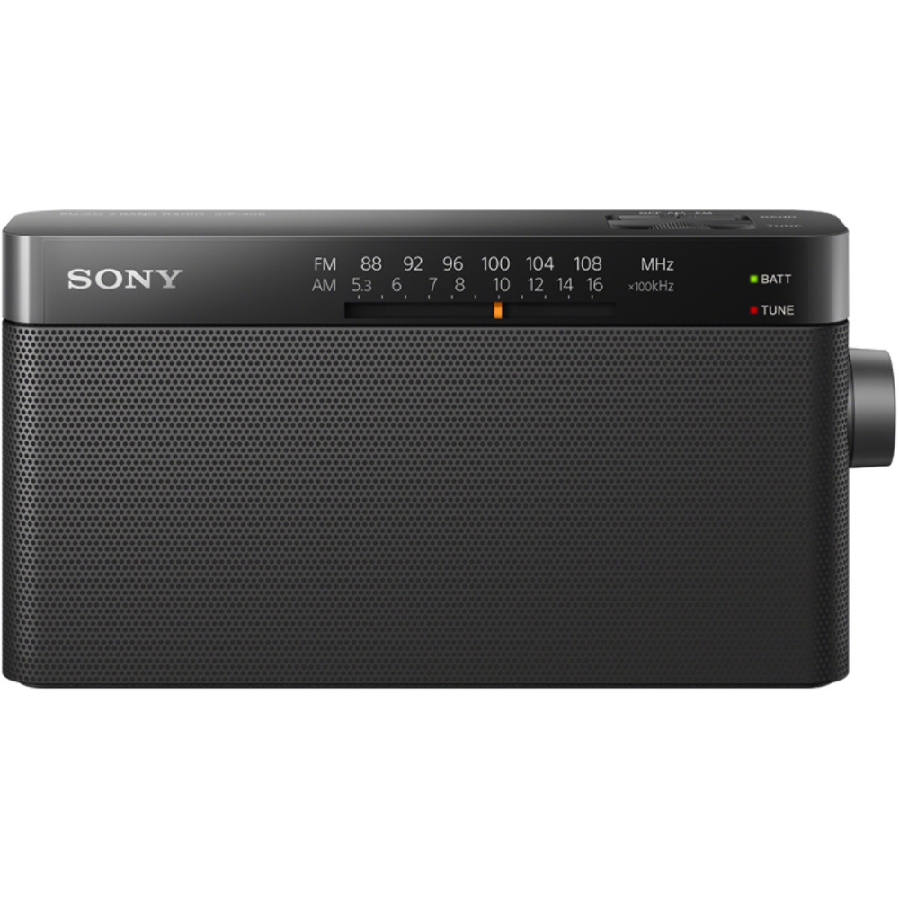 Radio portabil Sony ICF-306, Negru