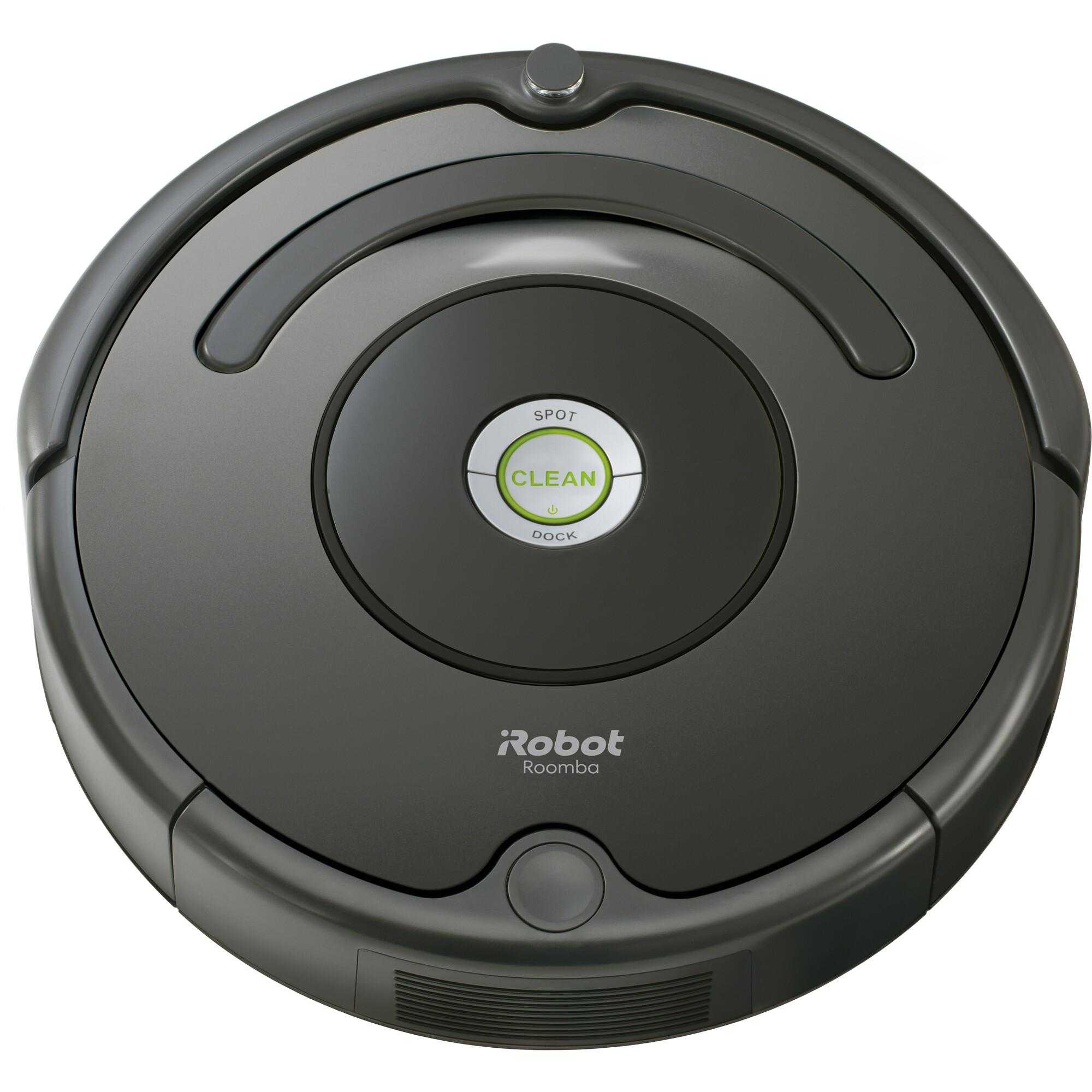  Aspirator robot iRobot Roomba 676, Wi-Fi, 33 W, Negru, 43 kWh/an 