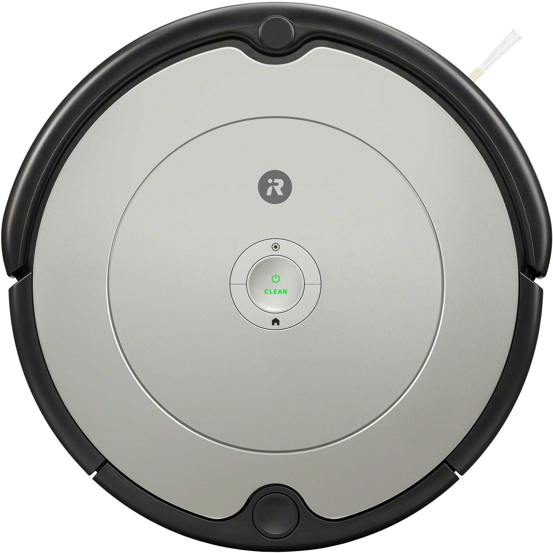  Aspirator robot iRobot Roomba 698, 33 W, 26kwh/an, Wi-Fi, Control prin aplicatie, 3-Stage Cleaning System, Senzori scari, Google Assistant & Alexa, Gri/Negru 