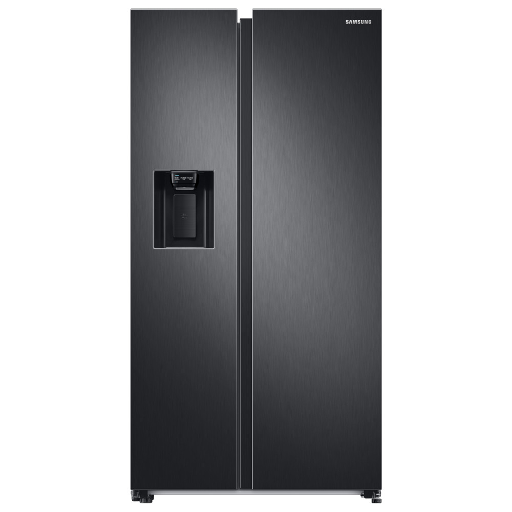 Side by Side Samsung RS68CG883EB1EF, 634 l, H 178 cm, Full No Frost, Twin Cooling Plus, WiFi, AI Energy, Clasa E, Dark inox