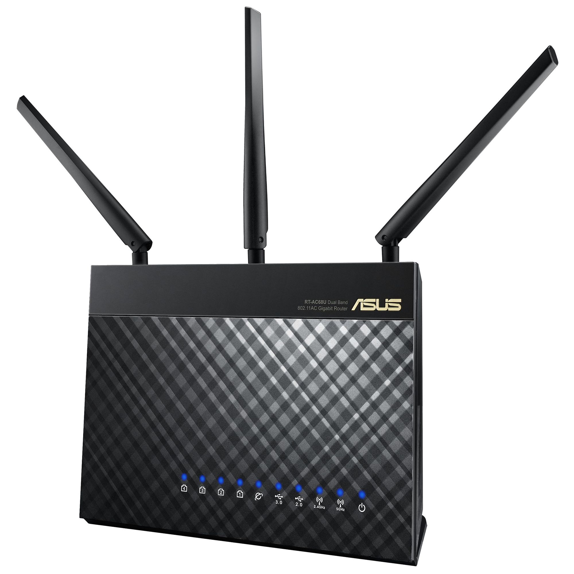 Router Wireless Gigabit Asus RT-AC68U, AC1900, Dual-Band, USB 3.0