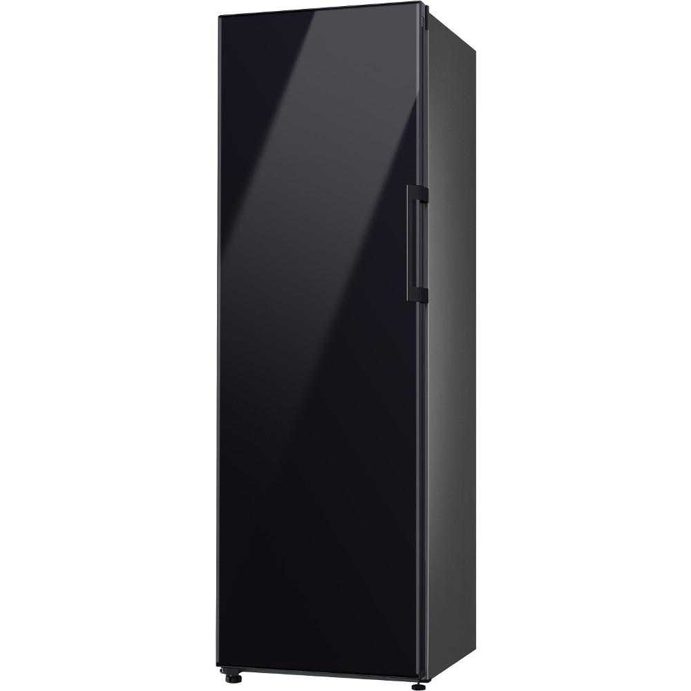  Congelator Samsung Bespoke RZ32A748522/EO, 323 l, Tehnologia SpaceMax, NoFrost, Metal Cooling, Power Freeze, Iluminare LED, Ice Maker, Usa reversibila, Clasa F, H 185.3 cm, Negru 