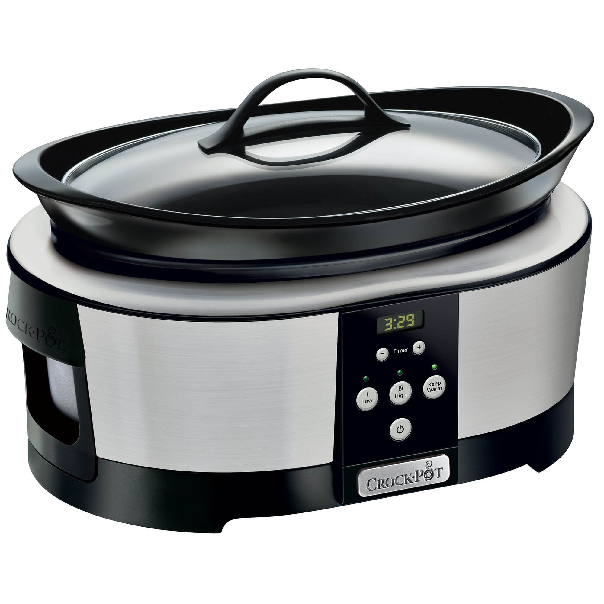  Slow cooker Crock-Pot Digital SCCPBPP605-050, 220 W, 5.7 l, Argintiu 