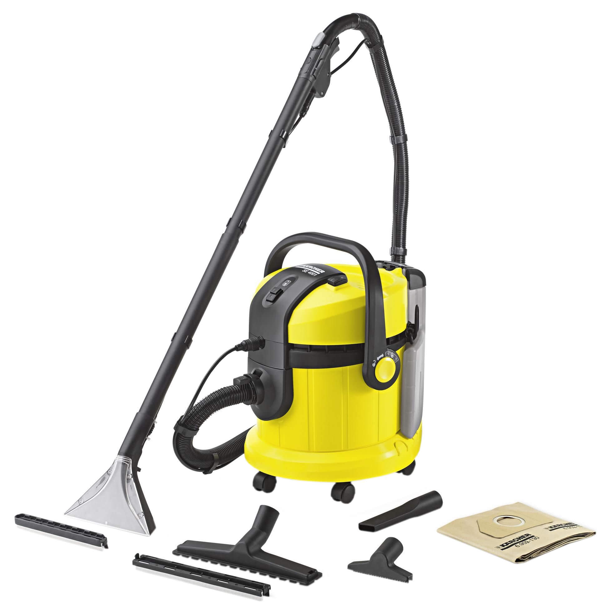  Aspirator cu spalare Karcher SE 4001, 4 L,1400 W, 56 kWh/an 