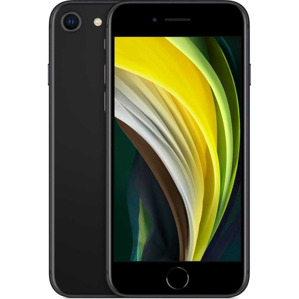  Telefon mobil Apple iPhone SE(2020),&nbsp;64GB, Negru 