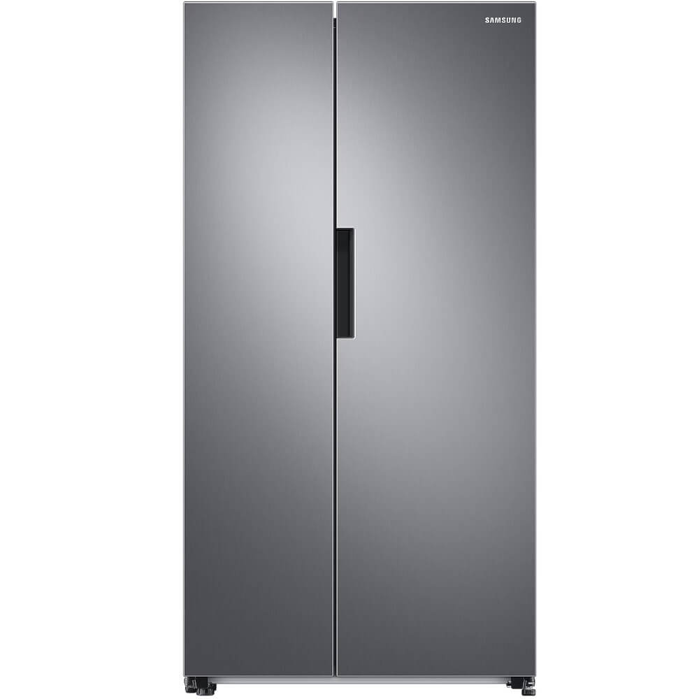 Side by Side Samsung RS66A8101S9/EF, 652 L, No Frost, Display minimalist, Twin Cooling, Tehnologia Digital Inverter, Clasa E