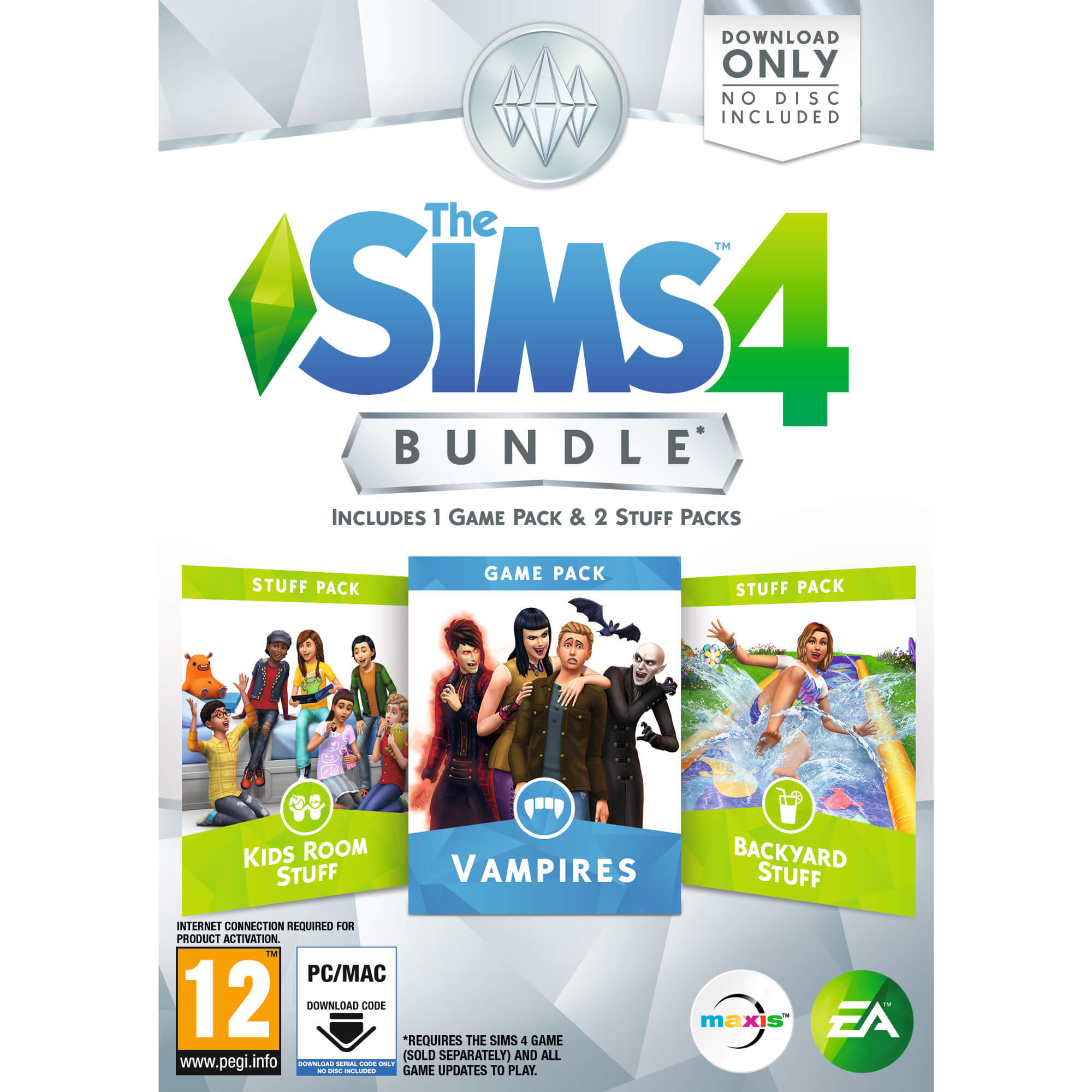 Joc PC Sims 4 Bundle Pack 4 (Code in the box)