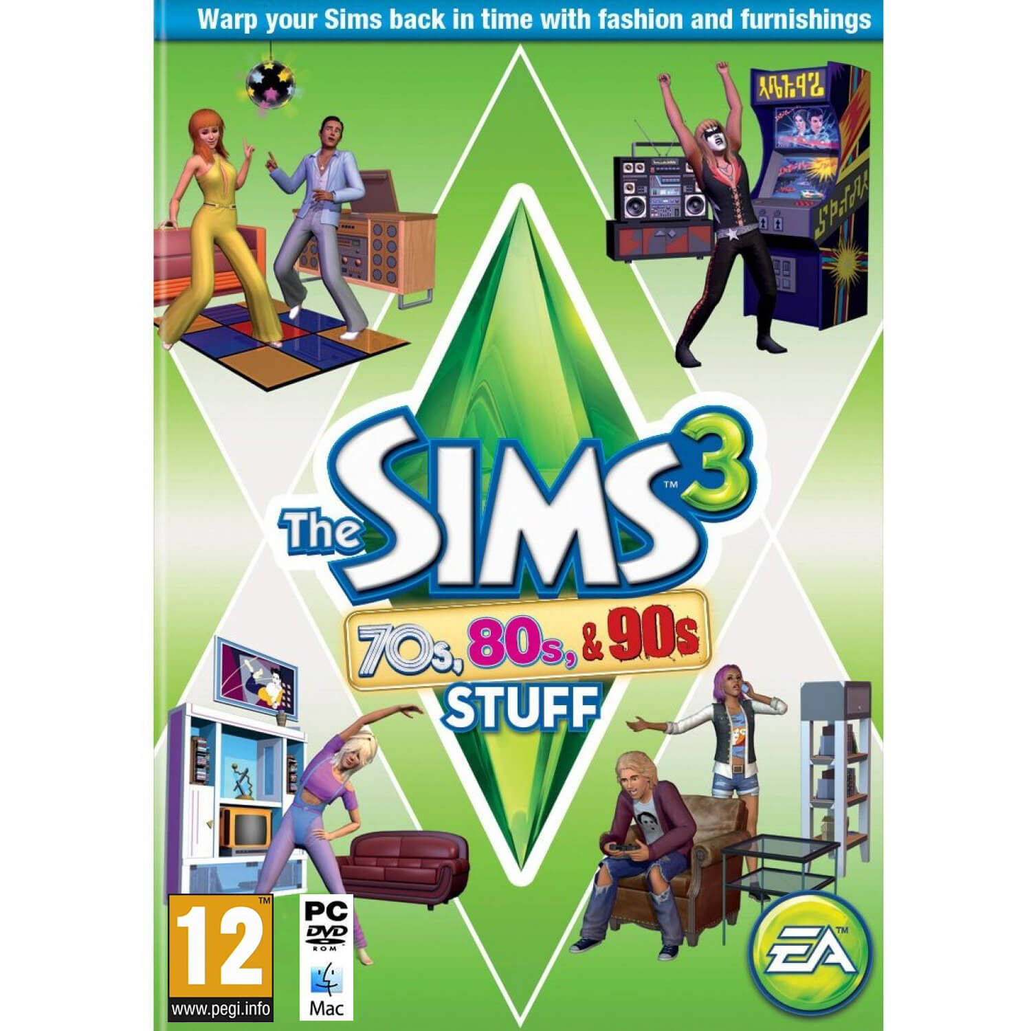  Joc PC The Sims 3: 70s, 80s & 90s Stuff Pack 