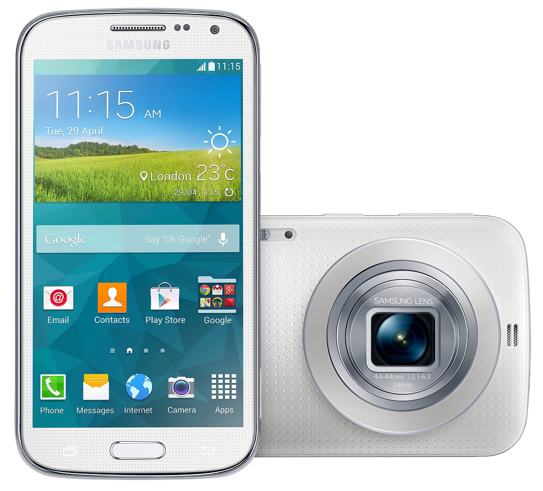  Aparat foto digital Samsung Galaxy K Zoom SM-C1150ZKA, 20.7 MP, Alb 