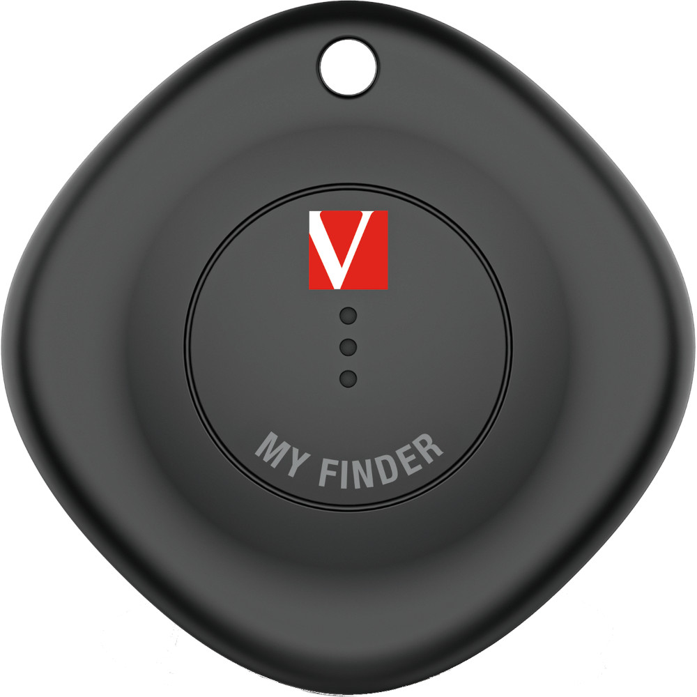 SmartTag Verbatim My Finder Tracker, Bluetooth, compatibil Apple, Negru