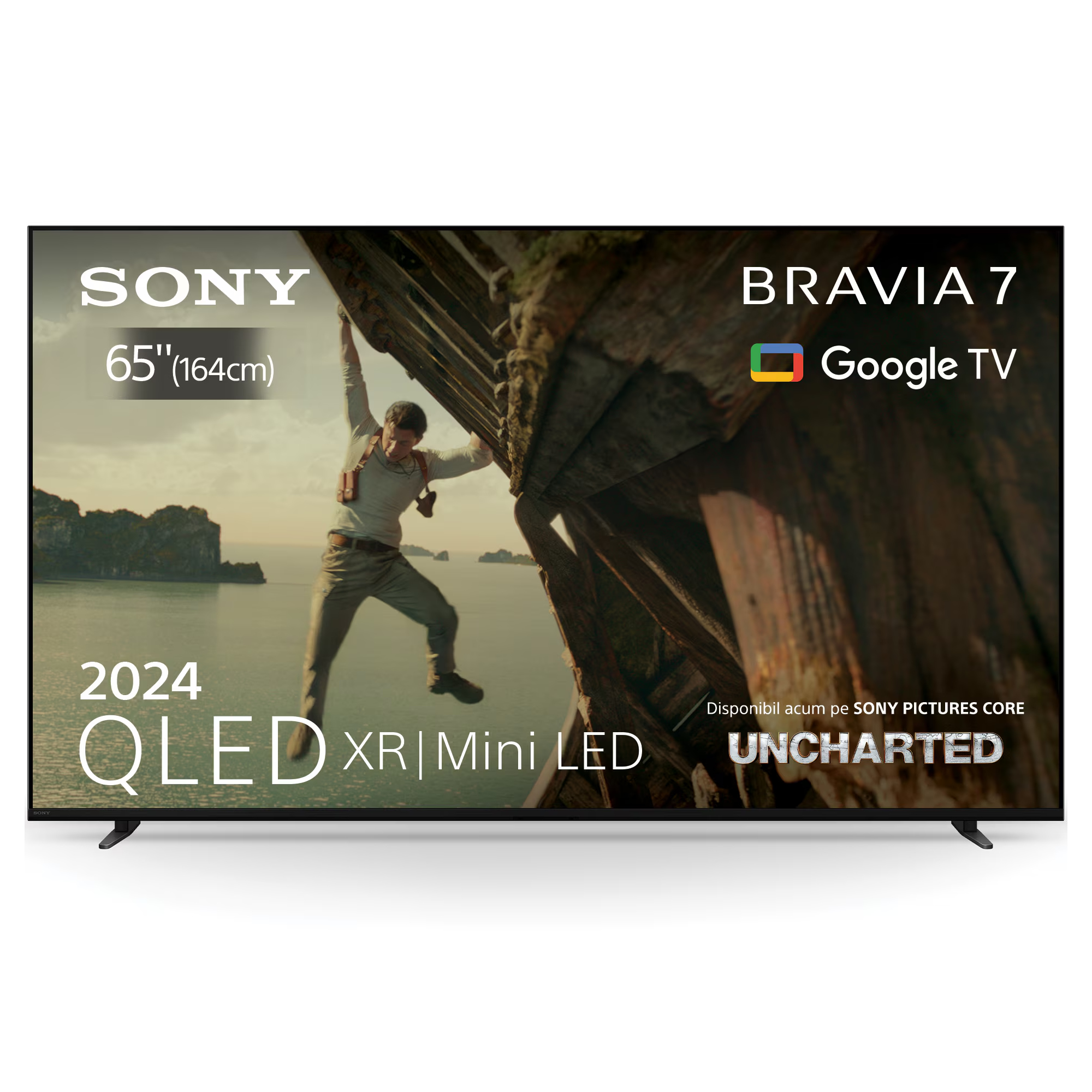 Televizor smart Mini LED Sony BRAVIA 7 85XR70 (Model 2024), 215 cm, 4K Ultra HD, 120 Hz, Clasa C