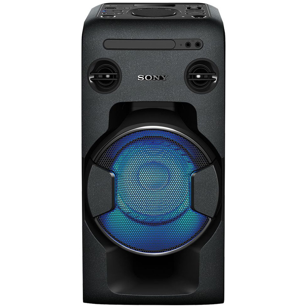 Minisistem Sony MHCV11, NFC, Functii karaoke, Bluetooth Negru