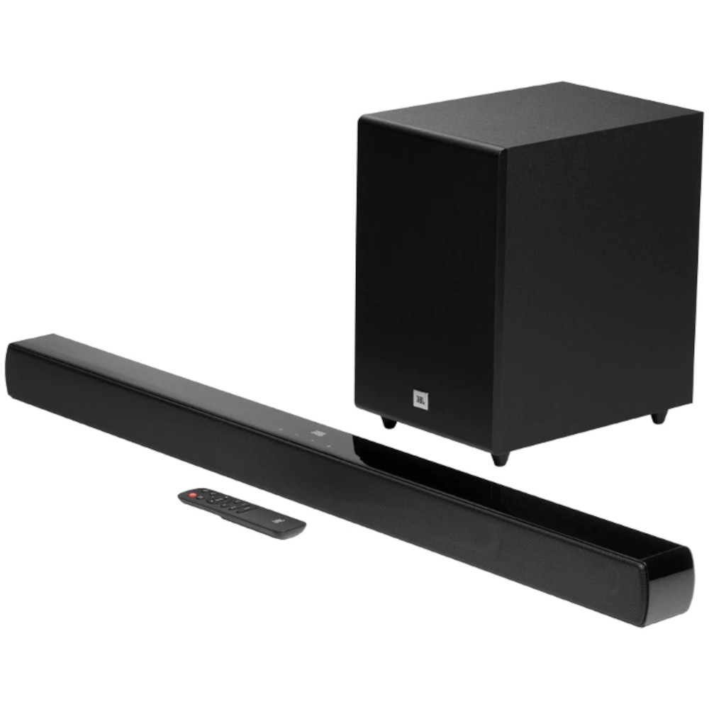  Soundbar JBL SB170BLKEP, 2.1, 220 W, Subwoofer Wireless, Dolby Digital, Bluetooth 4.2, HDMI ARC, Negru 