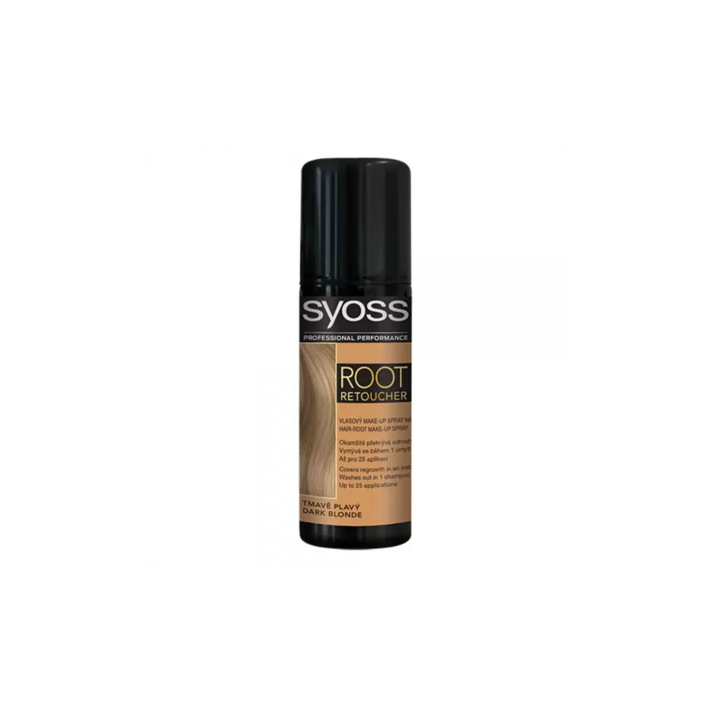  Spray SYOSS Vopsirea Temporara a Radacinilor, Blond Inchis, 120 ml 