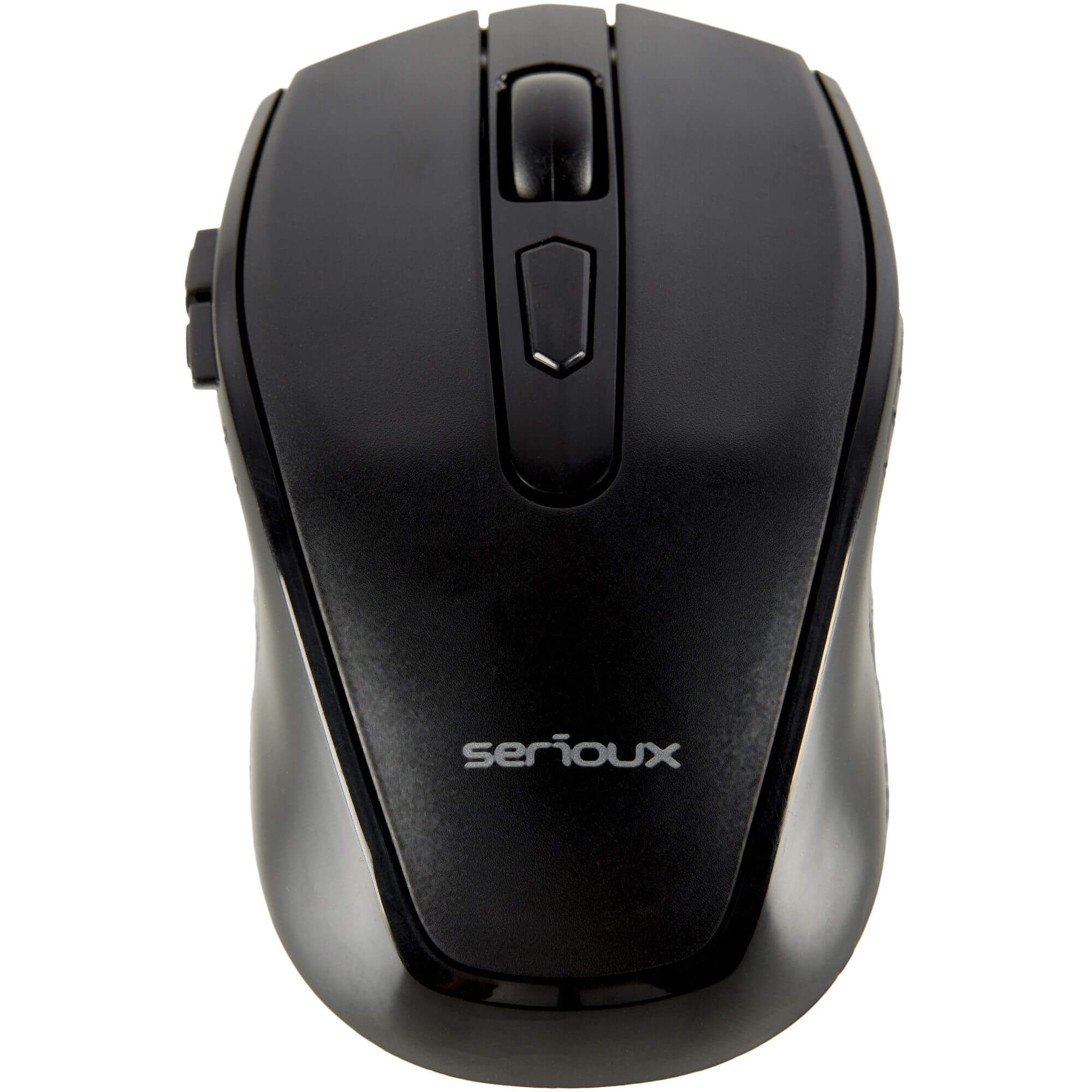  Mouse wireless Serioux Pastel 600, USB, Negru 