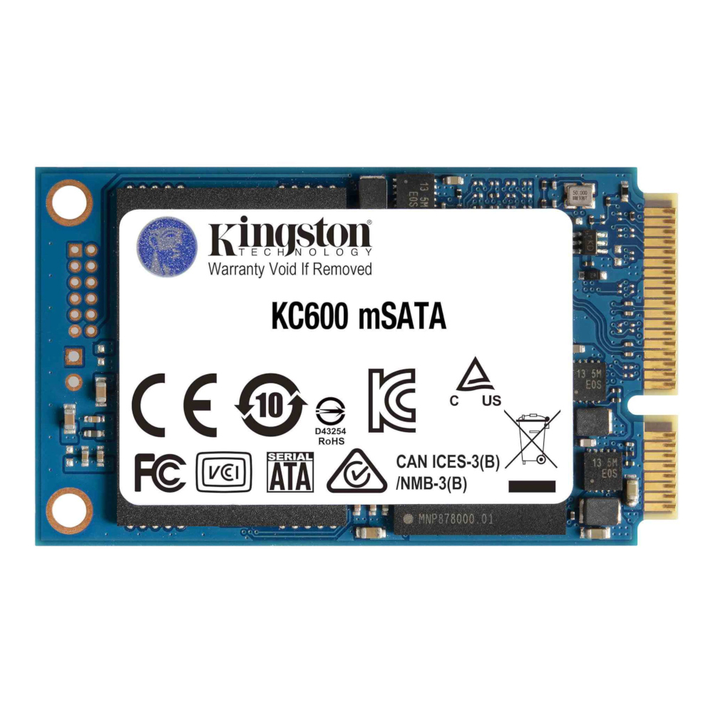  SSD intern Kingston KC600, 512 GB, mSATA, SATA III 
