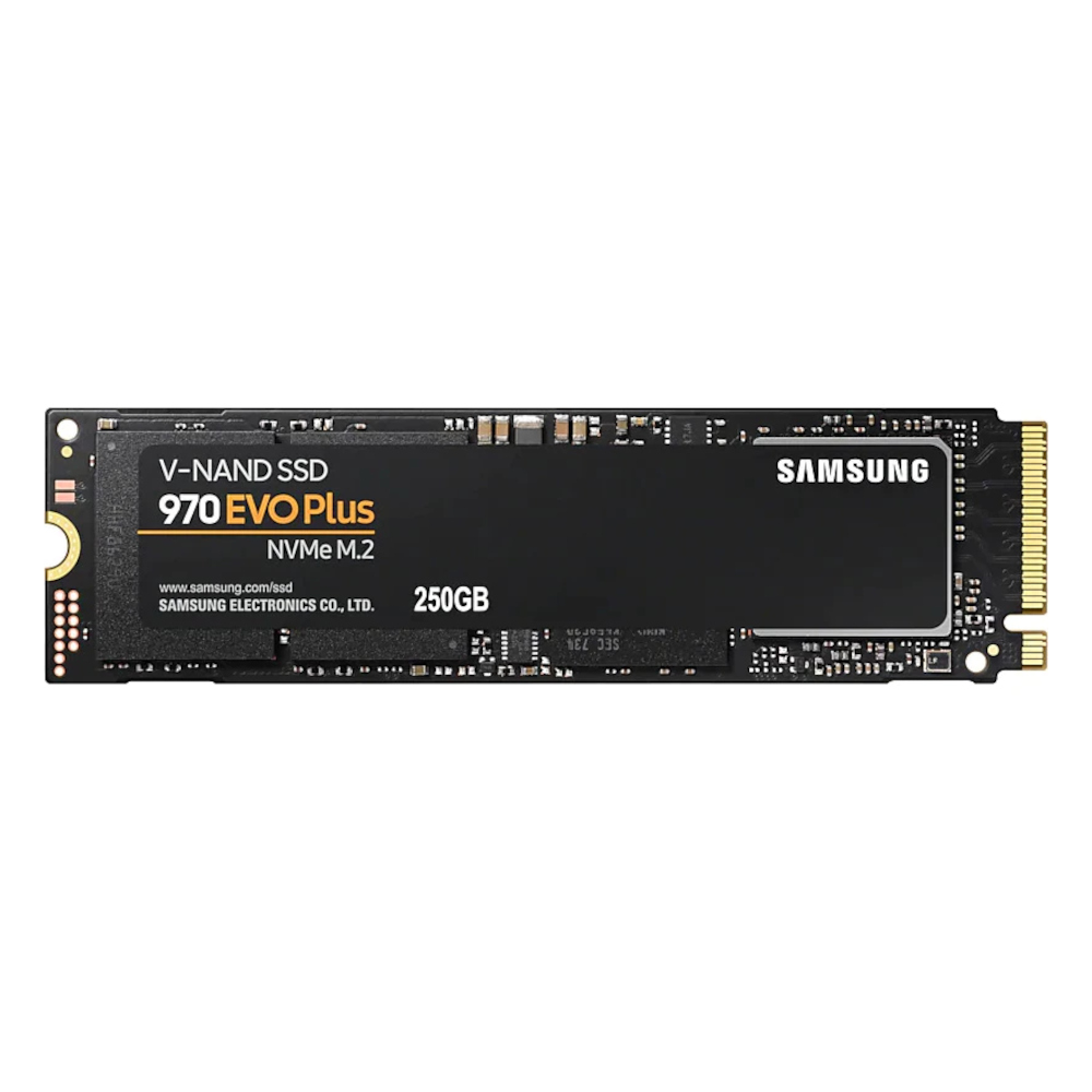 SSD intern Samsung 970 Evo Plus, 250 GB, M.2, PCIe, NVMe 