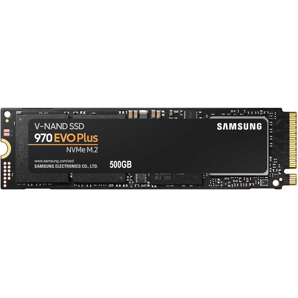  SSD intern Samsung 970 Evo Plus, 500 GB, M.2, PCIe, NVMe 