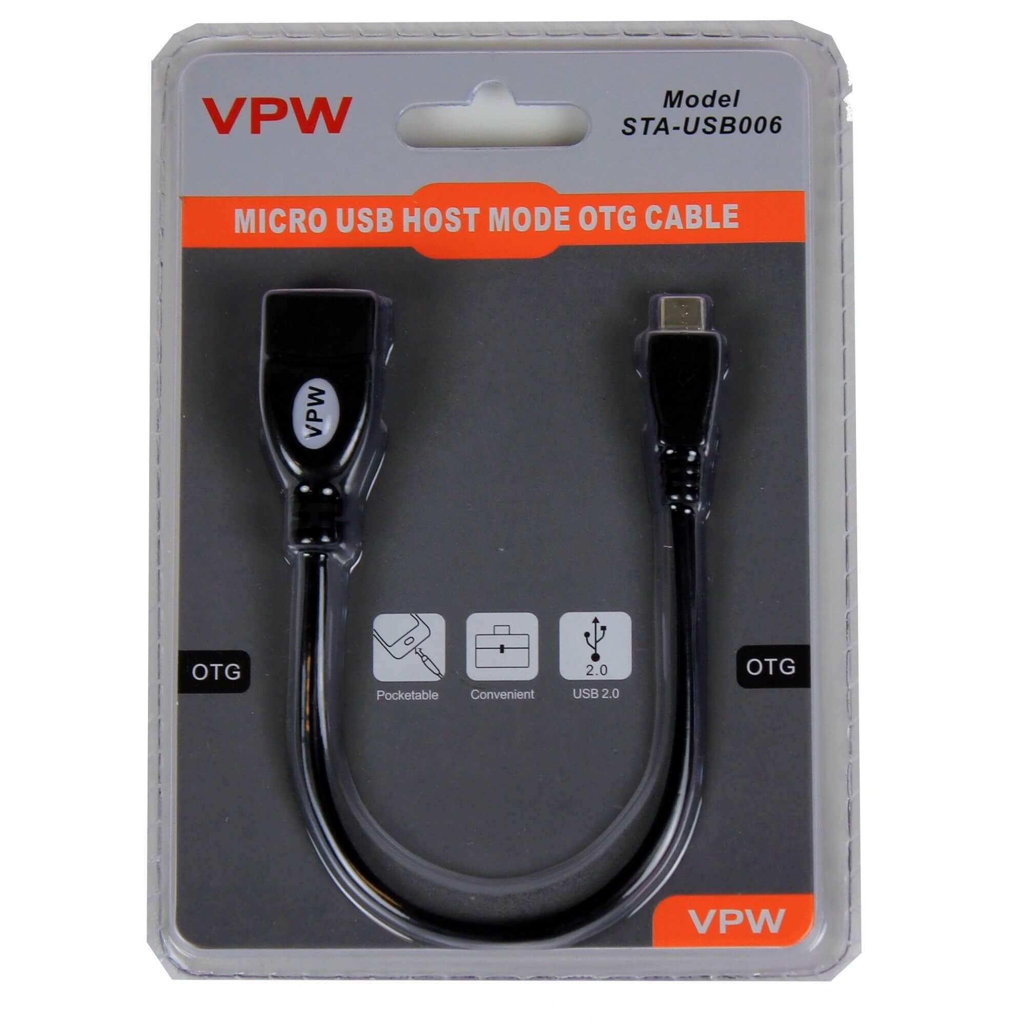  Cablu VPW USB OTG - microUSB 