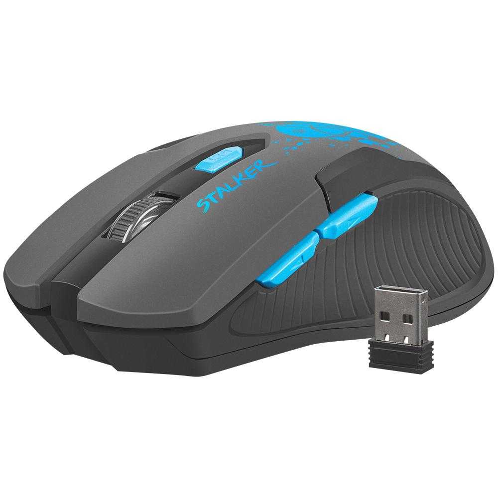 Mouse Gaming Fury Stalker, Wireless, Negru