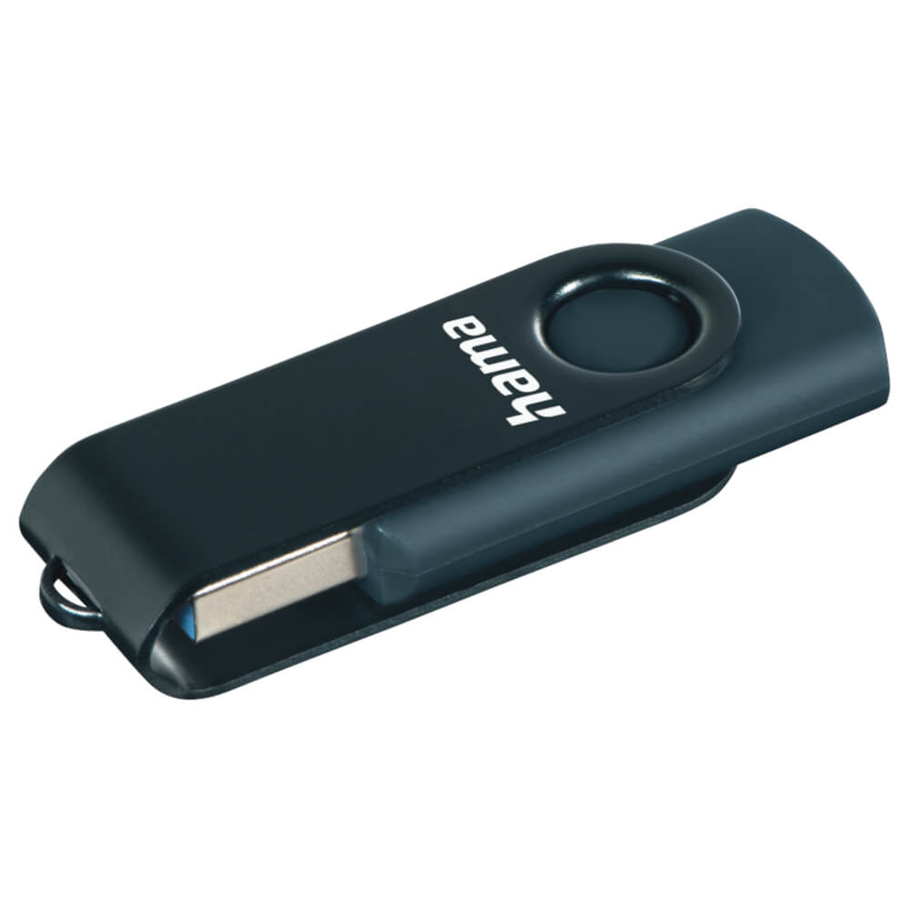 Memorie USB Hama Rotate, 64GB, USB 3.0, Albastru