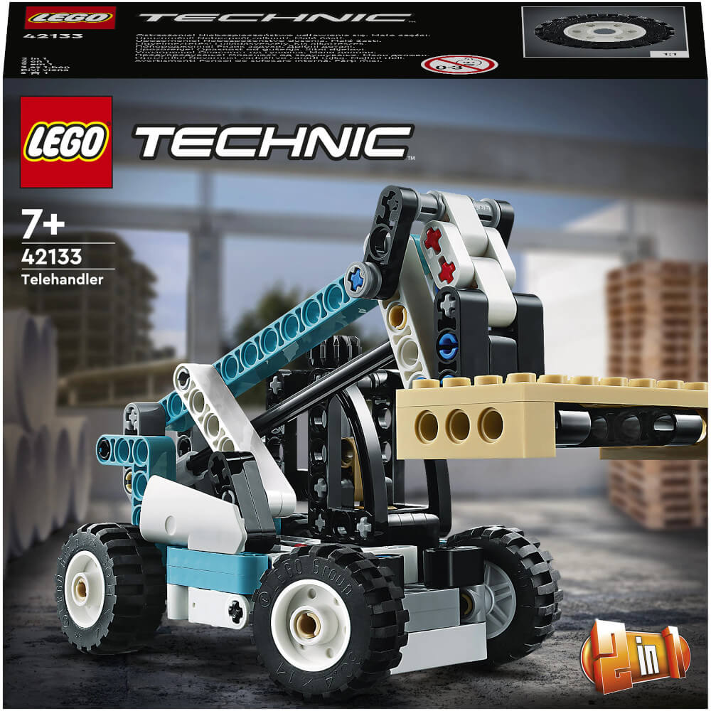  LEGO&#174; Technic - Stivuitor cu brat telescopic 42133, 143 piese 