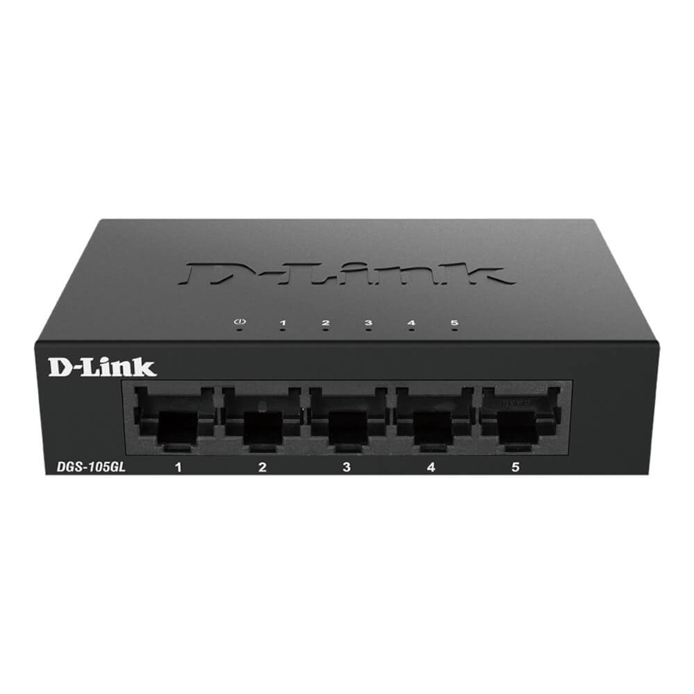 Switch D-Link DGS-105GL, 10/100/1000 Mpbs, 5 porturi