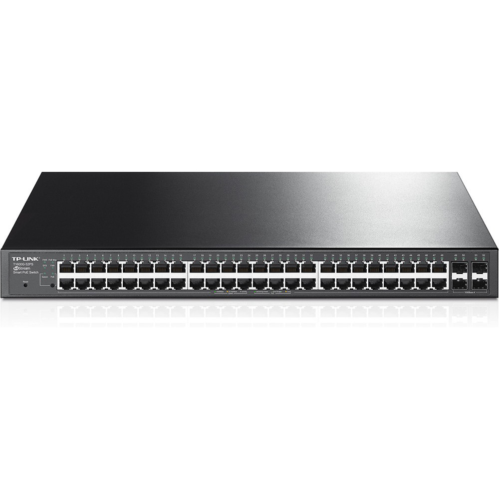  Switch TP-Link T1600G-52TS, 48 porturi, 10/100 mb/s 