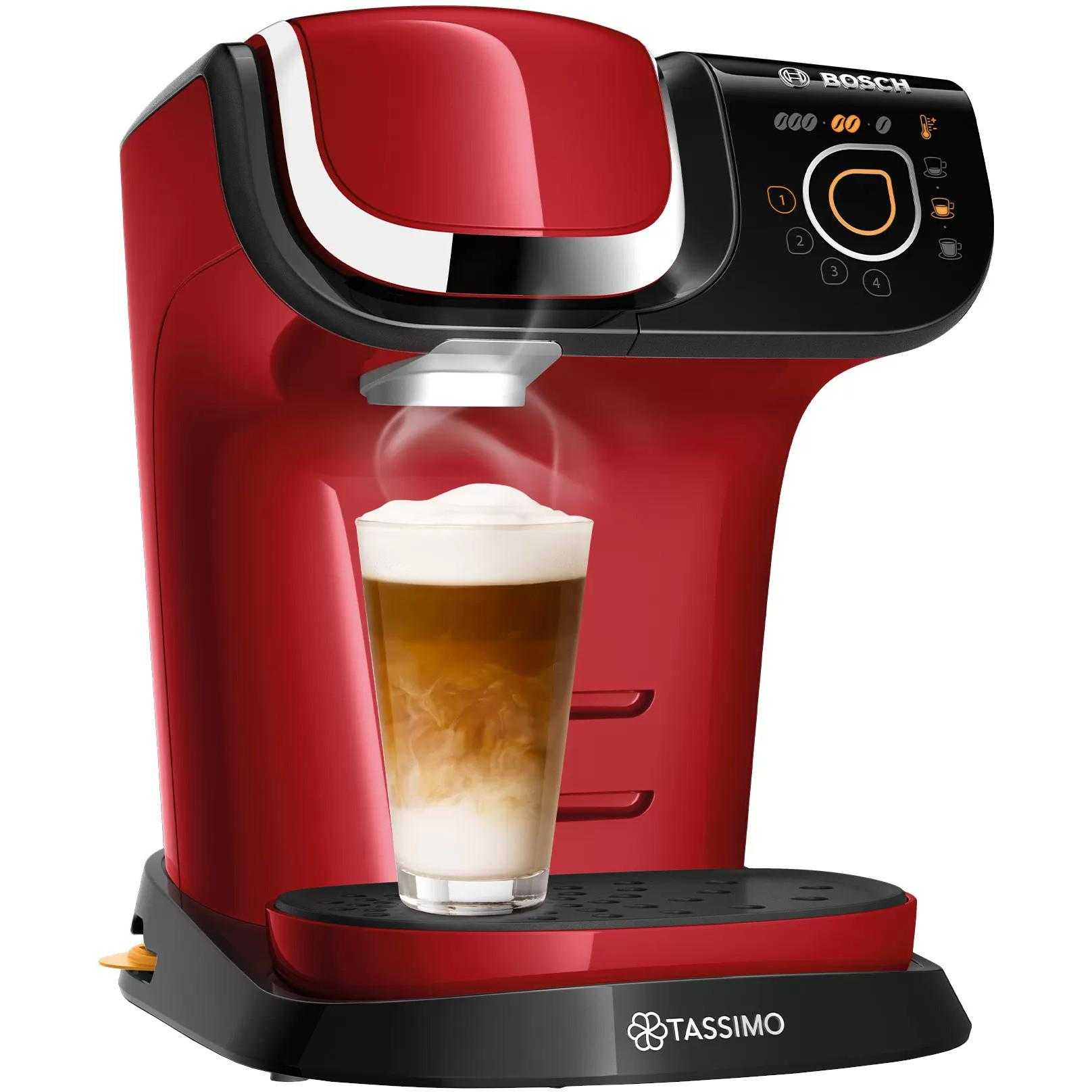  Espressor Bosch Tassimo My Way 2 TAS6503, 1500 W, 1.3 L, 3.3 bar, Rosu 